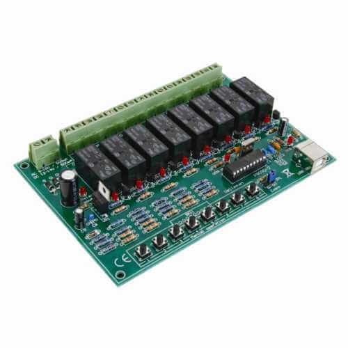 Computer PC Controlled Relay Board Electronic Kit Module